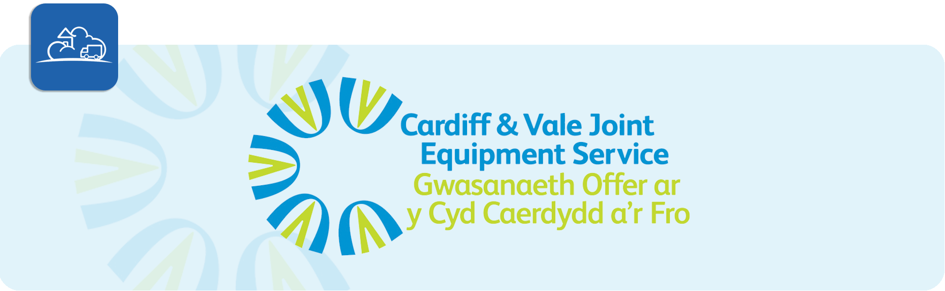 cardiff and vale joint equipment service logo