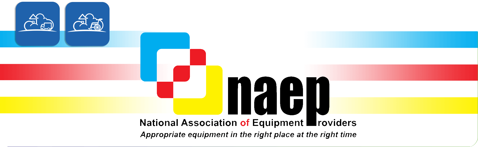 NAEP, national association of equipment providers logo